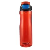 AVEX Brazos Autoseal Water Bottle, 25oz, Orange