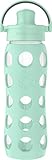 Lifefactory 22-Ounce Glass Water Bottle with Active