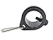 WINBEE Free Rotating Flag Pole Mounting Rings - for 1 Inch Diameter Flagpole (Black, Pack of 2)