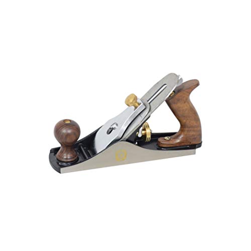 Spear & Jackson CSP4 Tischler-Putzhobel/Glaetthobel Nr. 4 – Gusseisenkoerper, praezisionsgefraeste Auflageflaeche, Klinge aus hochkohlenstoffhaltigem Stahl, fuer Moebelbau & Schreinerei