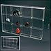 SAFE Acrylic Glass Display Case for Rocks, Minerals & Figurines