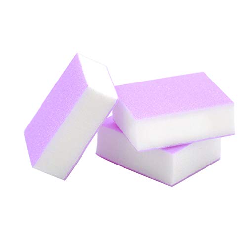 Tachibelle 150 pcs Premium Made in Korea Purple Mini Buffer Blocks Double-Sided