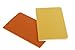 Moleskine Volant Notebook (Set of 2), Extra Small, Ruled, Orange Yellow, Cadmium Orange, Soft Cover (2.5 x 4)