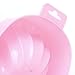 Hacloser Soak Bowl for Nails, Soak off Gel Remover Bowl Manicure Nail Art Gel Remover Tool, Hand Spa Bath Tray, Color Random