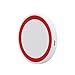 MChoice for iPhone 8/8 Plus/X, New Portable Qi Wireless Power Fast Charger Charging Pad for iPhone 8/8 Plus/X (Red)