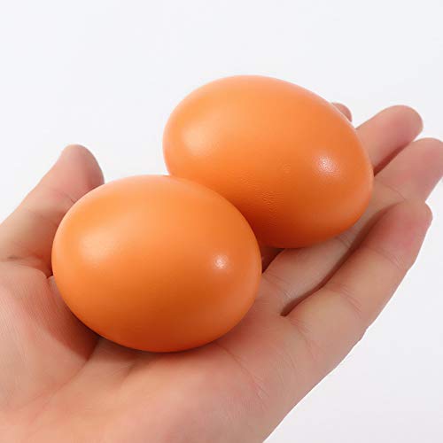 Holzeier Nesteier für Hühner, Künstliche Holzeier Helfen Beim Legen, Landwirtschaftliches Werkzeug für Geflügel 5 Pcs – Bild 5