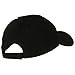 New Big Size Deluxe Cotton Cap - Black (For Big Head)