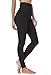 QUEENIEKE Women Yoga Leggings High Waist Running Pants Workout Tights Size XXL Color Black