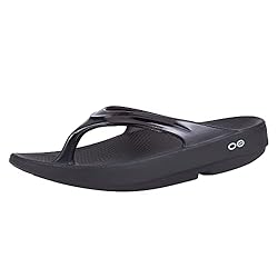 OOFOS OOlala Sandal, Black - Women’s Size 6