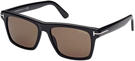 Amazon.com: Tom Ford Sunglasses FT 0997 -H Hudson- 02 52L Shiny