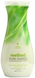 Method Pure Naked Moisturizing Body Wash Olive Leaf 18 oz. (Pack of 6)