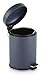 BINO Stainless Steel 1.3 Gallon / 5 Liter Round Step Trash Can, Matte Navy
