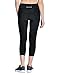 BALEAF Women's 3D Padded 3/4 Cycling Compression Tights Wide Waistband UPF 50+ Black Size M