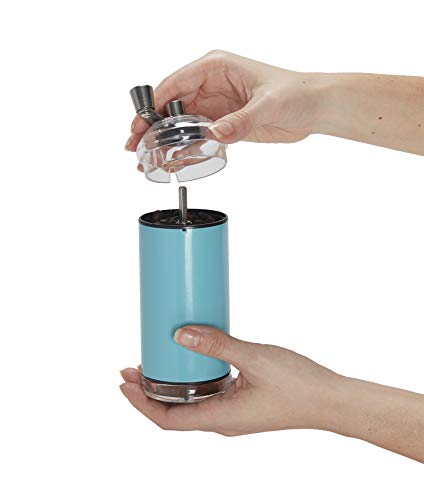 Copco Kompakte Kaffeemühle, manuell, verstellbar, 16,5 cm, Aqua – Bild 4