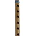 13 Inch Authentic Indian Wooden Bamboo Flute in 'E' Key Fipple Woodwind Musical Instrument Recorder Traditional Bansuri Handcrafted Novelty Decoratives & Collectibles