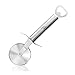 Pizza Cutter with a Bottle Opener, Stainless Steel Wheel, Pizza Slicer