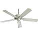 Quorum International 77525-67 Capri I 52-Inch Ceiling Fan, Antique White Finish with Antique White Blades