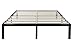 ZIYOO Bed Frame 14 Inch Wooden Slats Platform,3500lbs Heavy Duty,Strengthen Support Mattress Foundation, Quiet Noise Free, Queen