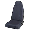 Autostoelhoes jeans blauw voor één voorstoel, slipcover universele pasvorm, autostoelhoes 47024