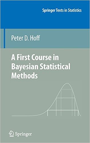 A First Course In Bayesian Statistical Methods Springer Texts In Statistics 1st Ed 2009 Hoff Peter D Amazon Com