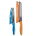 Zyliss Utility Kitchen Knives with Sheath Covers - Dishwasher Safe - Stainless Steel Kitchen Knives Perfect for Cutting Meat, Vegetables & Fruit - 2 Piece Serrated Set