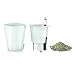 Lechuza 14950 Mini Deltini Self-Watering Planter for Indoor and Outdoor Use, 3.9