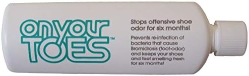 On Your Toes Foot Bactericide Powder - Eliminates Foot Odor for Six Months - Three Pack by Fraser Laboratories