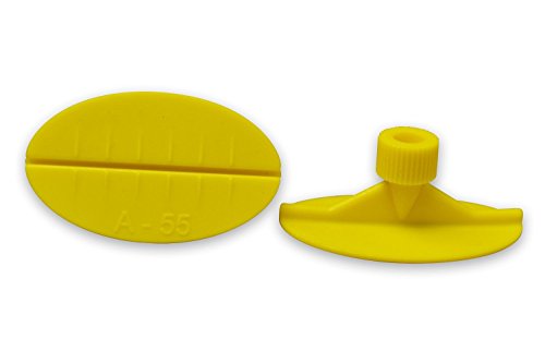 Click Here to See More Images A-55 5 piece 50 x 30mm Thick Oval PDR Glue Tabs for Paintless Dent Repair