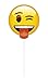 Emoji Faces Photo Booth Props - Assorted Designs, 8 Pcs