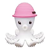 Mombella Ollie The Octopus teether Toy, Silicone Baby teether BPA Free teether Toy Infant Toy Bath Toy,3M+