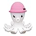 Mombella Ollie The Octopus Baby teether Toy, Silicone Baby boothbrush and Bath Toy, Multiple Textured Sensory Ball Infant Sensory Toy. BPA Free teether Toy, 3M+