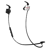 Bluedio TE (Turbine) Bluetooth 4.1 Wireless Sports Headphones, Sweatproof Running Earbuds with Mic (Black)