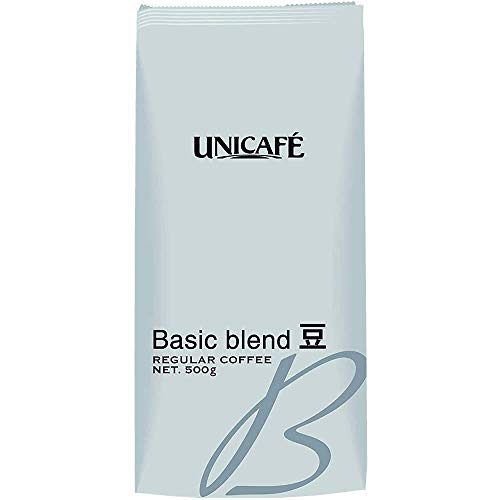 ユニカフェ ベーシックブレンド コーヒー(豆) 500g レギュラー(豆)商品画像