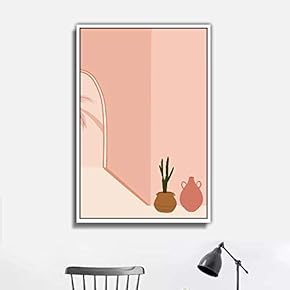 Framed Canvas Wall Art for Living Room, Bedroom Abstract Theme Canvas Prints for Home Decoration Ready to Hang - 16x24 inches