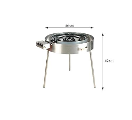 Grillsymbol Indoor And Outdoor Gas Stove Tw 960i 25kw 3 Ring
