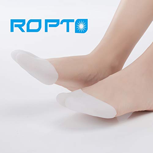 1 Pair Ultra-Soft Silicone Toe Protective Cover Foot Protection Sleeve Toe Pads Gel for Ballet Shoe High Heels Protective Care Tool Metatarsal Pads, Ball of Foot Cushion Blisters Pads - Thumbnail 2