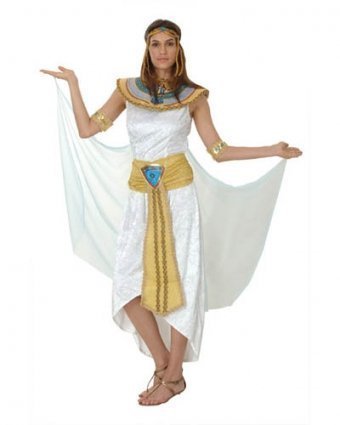 Ladies Fancy Dress Costume Cleopatra Queen of Nile Egyptian Ancient Egypt by Pams