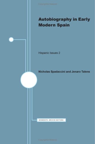 Autobiography in Early Modern Spain (Hispanic Issues) (English and Spanish Edition) by 