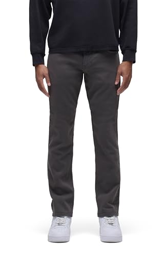 Hudson Men's Blake Slim Straight Leg Jean, Grey, 30W x 34L