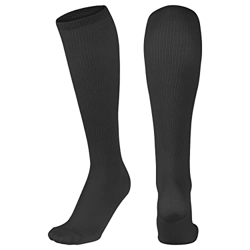 Champro - Calcetines unisex AS5BM, color negro, tamaño mediano