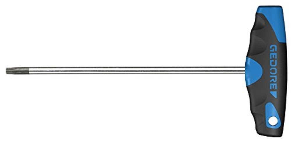 GEDORE Screwdriver with 2K T-Handle, Inner TX T25, 1 Piece, 2142 TX T25