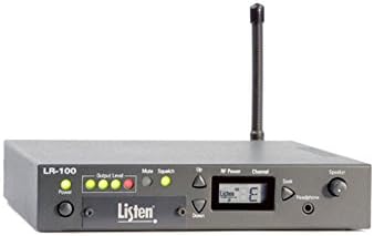 Listen Technologies Stationary Quality RF Receiver/Power With Helical Antenna Amplifier (72 MHz)
