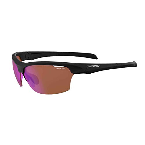 Tifosi Intense Non-Slip Sunglasses (Matte Black/AC Red)
