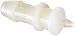 Eldon James C3-1-200NN Natural Nylon Reduction Coupler, 3/16
