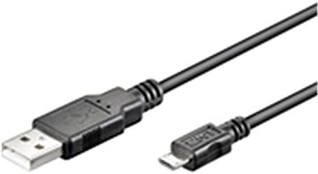 Microconnect USBABMICRO1 Black, 1 Meters