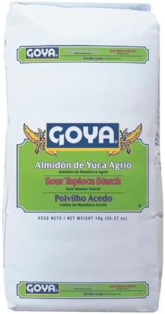 Almidón de Yuca Agrio 1 Kg, Sin Gluten Ideal para Celiacos