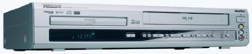Philips DVD 740 VR DVD/VCR-Kombi-Player silber