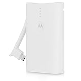 Motorola Universal Dual-Charging Portable Power Pack 3000 - White - 89643N