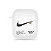 Airpod Case Compatible Full Protective Luxury Hard Case Premium Quality Silicone TPU 2019 Fashion Headphones Designer Hypebeast Inspired (wht-Nike ow)