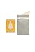 1 Pack Pocket-Sized Disposable Restroom - Urinal, Fecal Toilet, Poncho (for Privacy) and Cloth Wipes